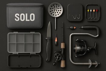 Night solo layout with one chair, compact sled and single heater